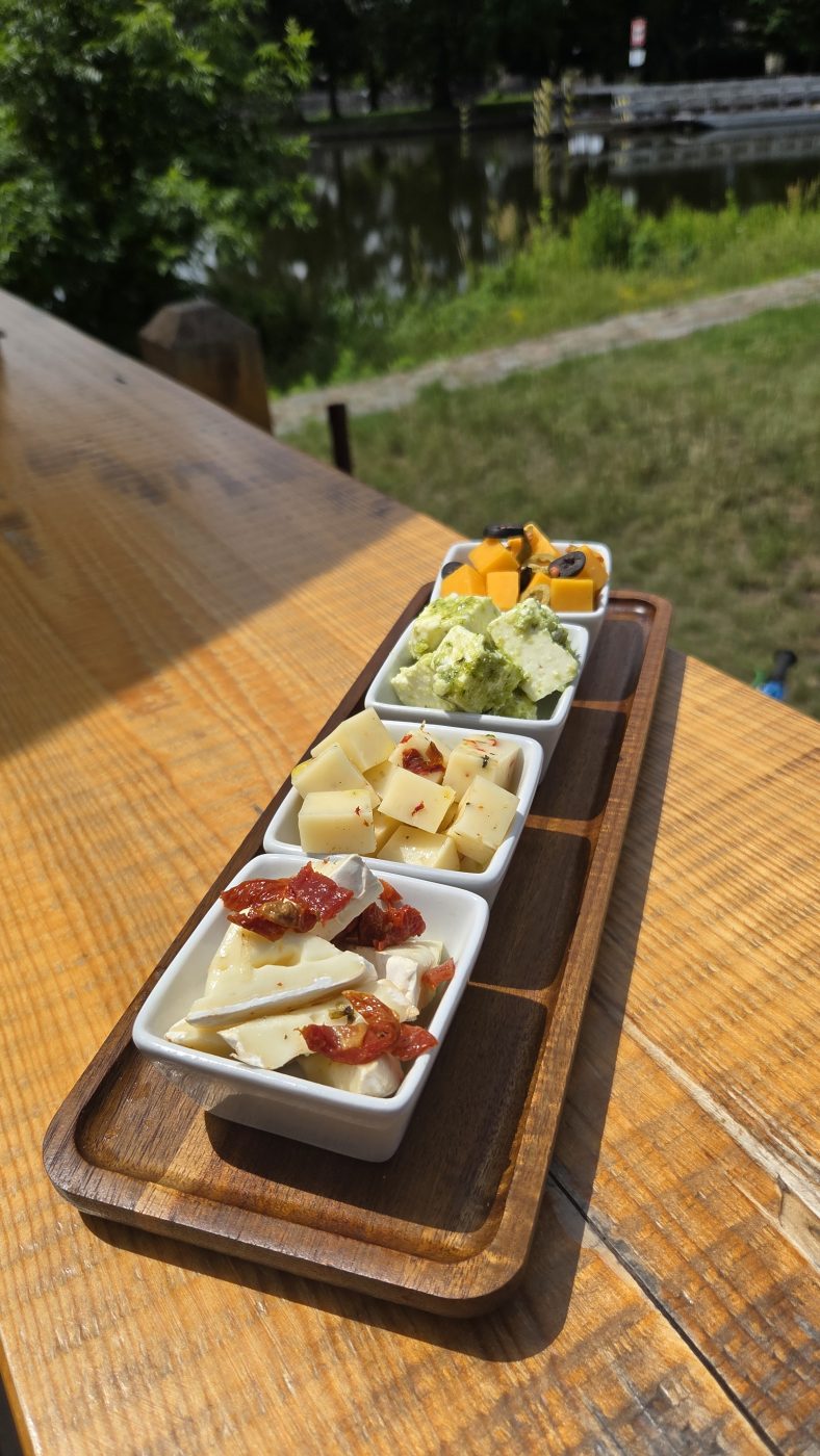 Sýrové prkénko a tapas k vínu